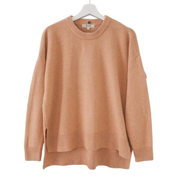 Madewell Sweaters - Madewell (Re)sourced Cashmere Wool Pullover Sweater Ballet Pink